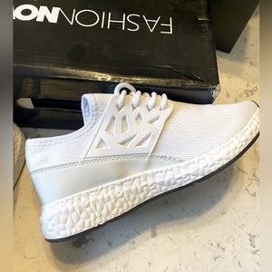 NWT Fashion Nova White Runners